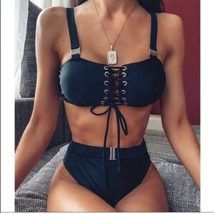 New! Stunning lace me up bikini